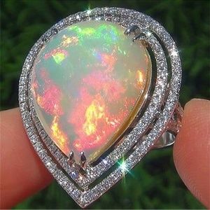 New Sterling Silver Fire Opal Oval Cut Ring